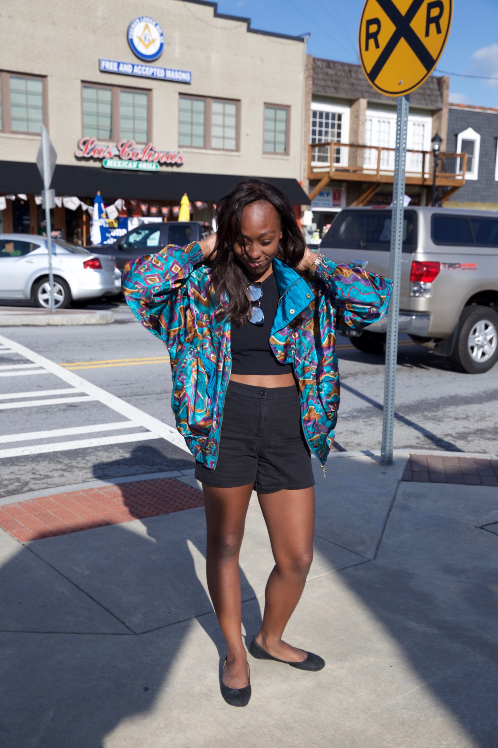 Jordan Taylor C - Clarity After A Social Media Break fashion blogger atlanta vintage bomber