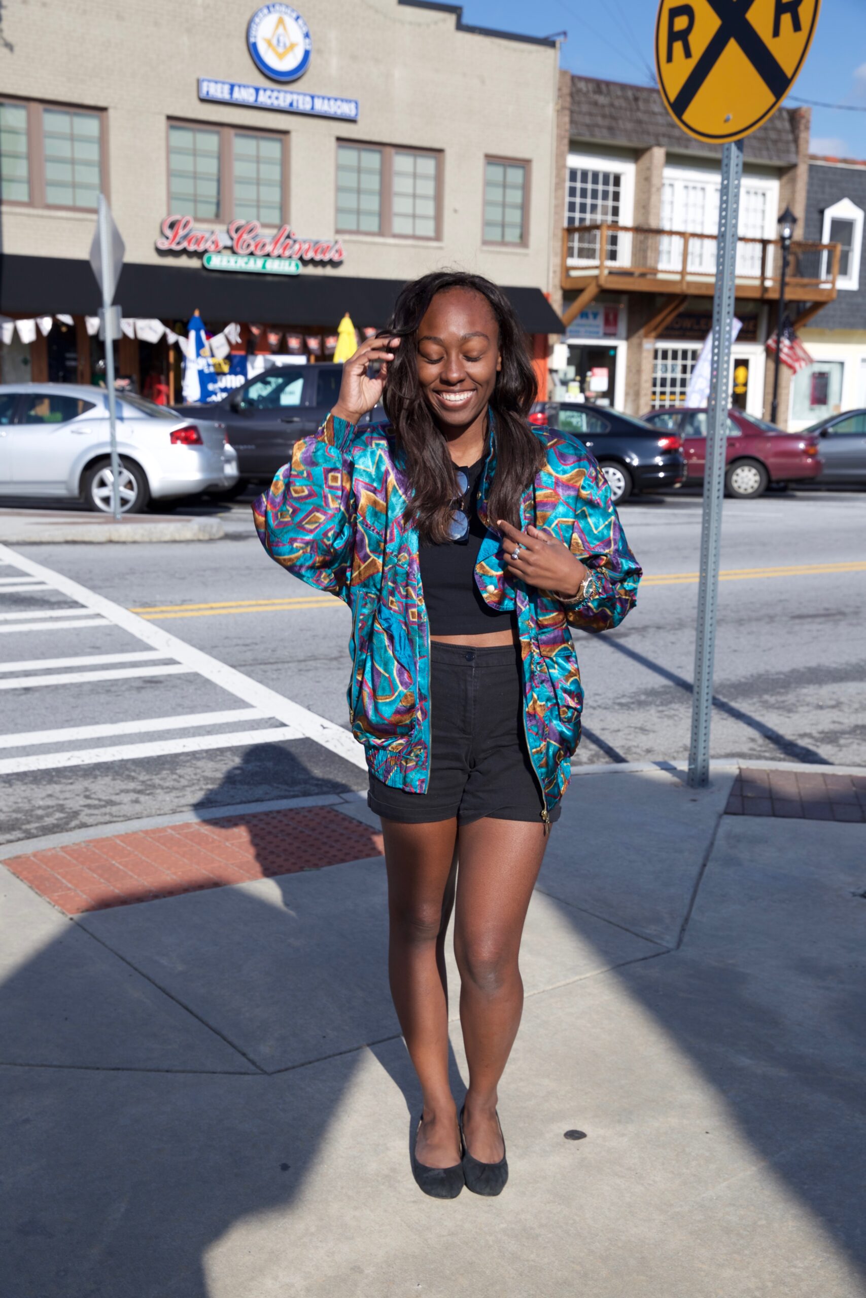 Jordan Taylor C - Clarity After A Social Media Break fashion blogger atlanta vintage bomber