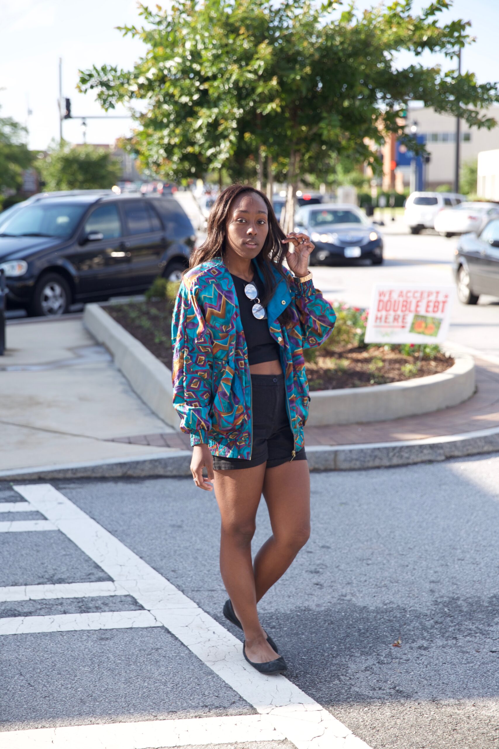 Jordan Taylor C - Clarity After A Social Media Break fashion blogger atlanta vintage bomber