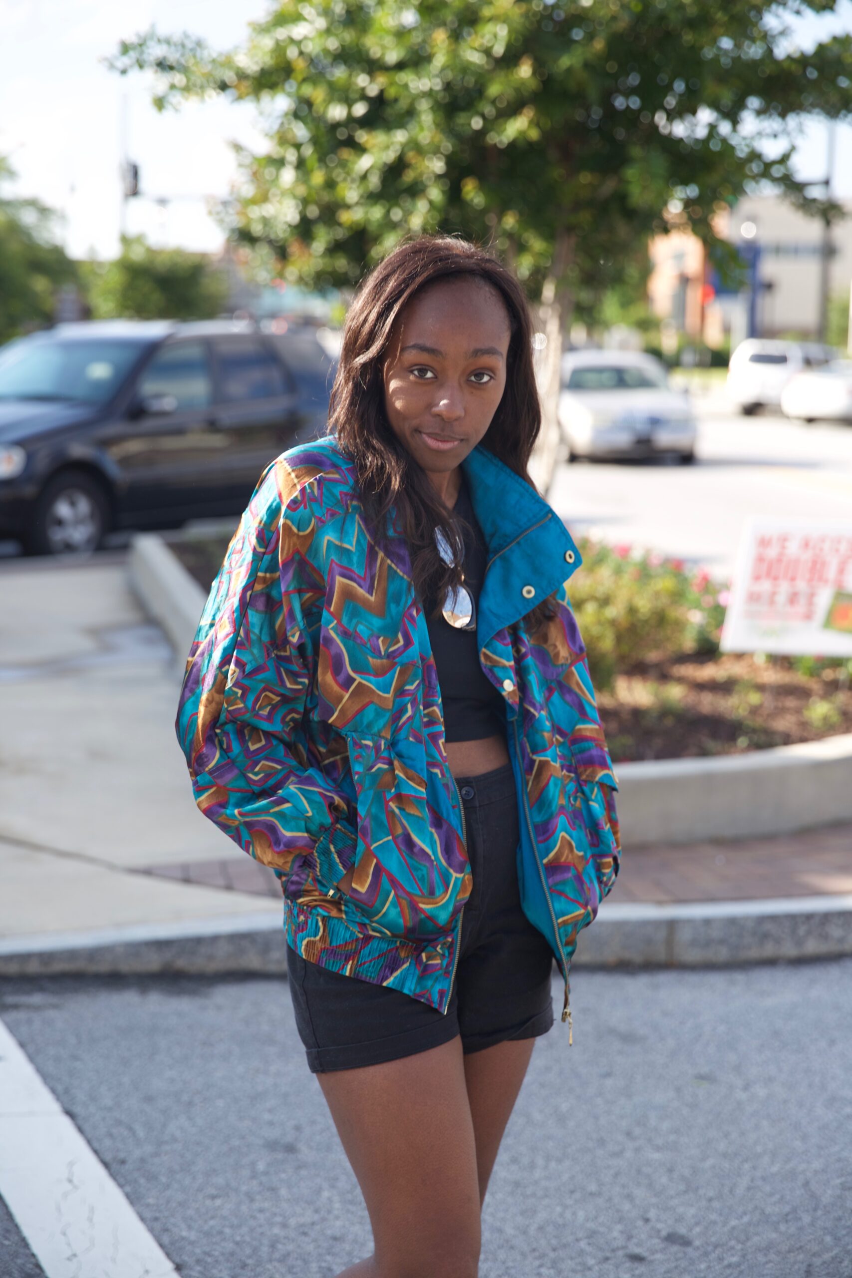 Jordan Taylor C - Clarity After A Social Media Break fashion blogger atlanta vintage bomber