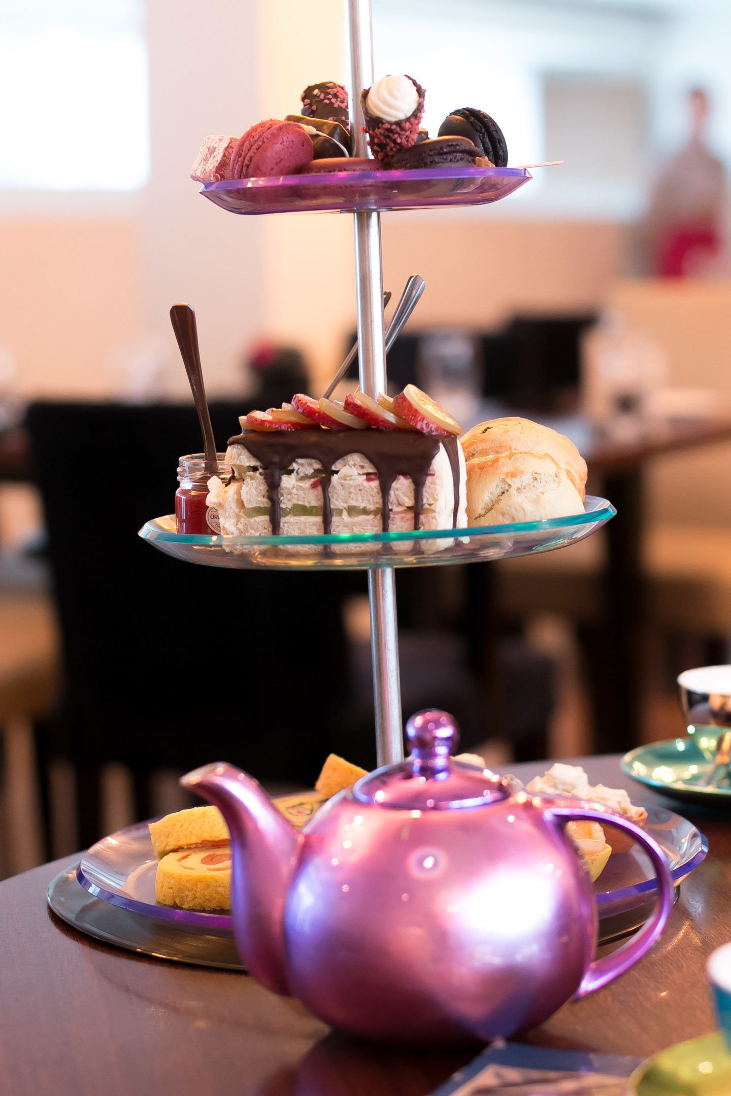 Jordan Taylor C - Embracing Rock n' Roll w/ the K West Hotel and Spa's Afternoon Tea