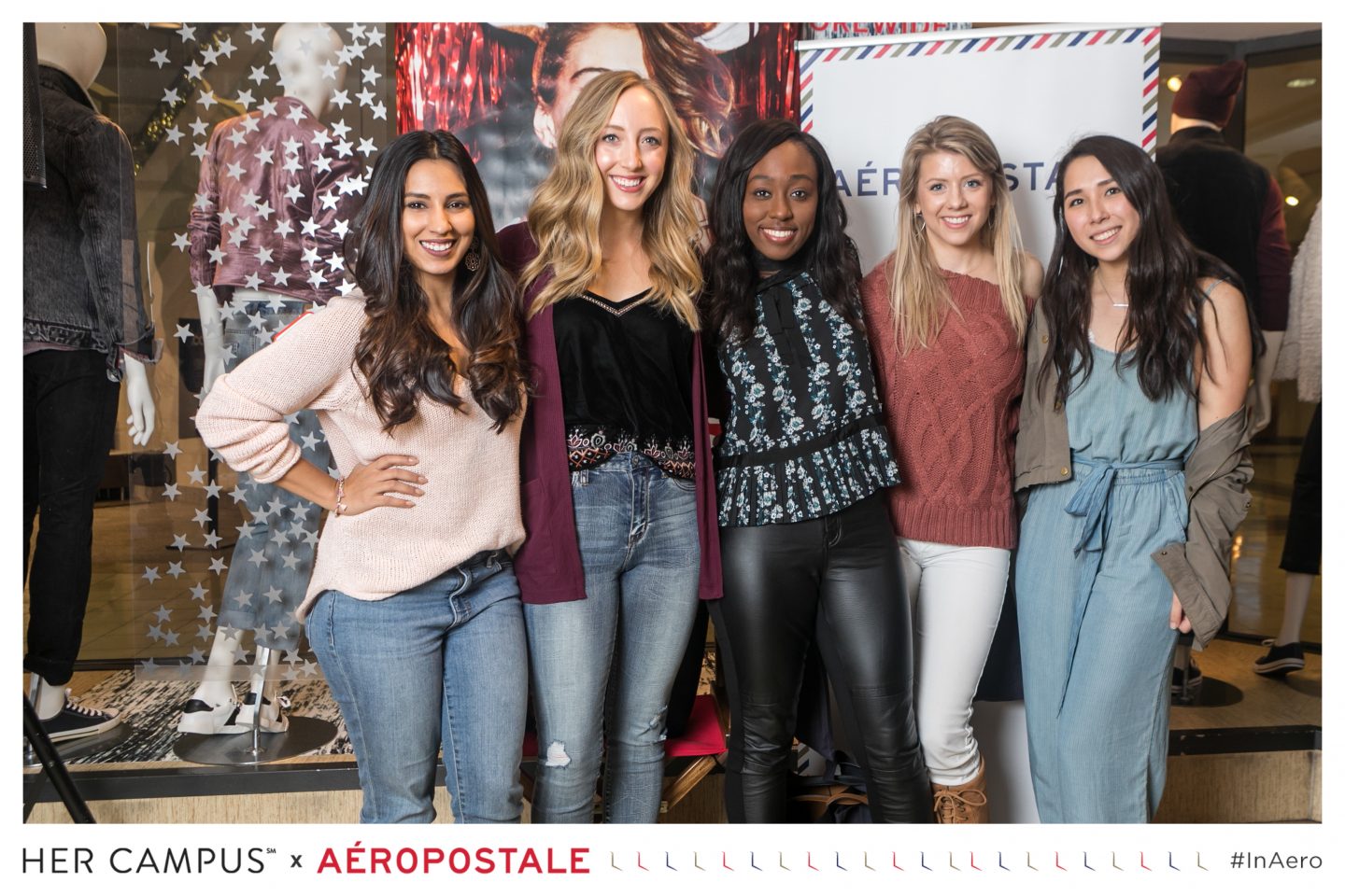 Jordan Taylor C - Prepping for Winter at the Her Campus x Aeropostale Event 