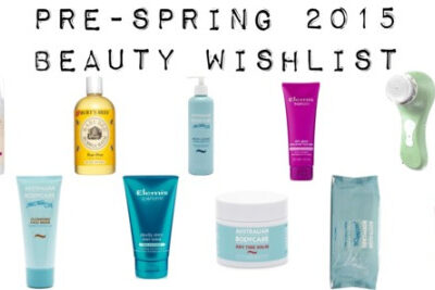 Jordan Taylor C - Pre-Spring 2015 Beauty Wishlist