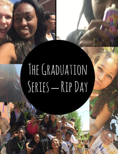 The Graduation Series - uniform rip day tradition
