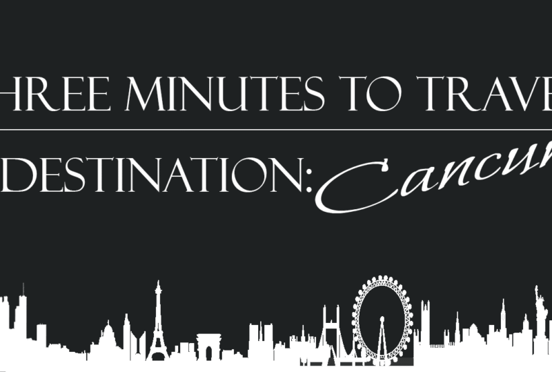 Jordan Taylor C - Three Minutes to Travel - Cancun