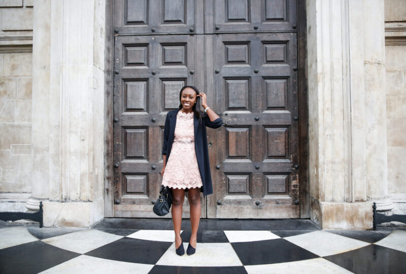 Jordan Taylor C - Pink Lace with Topshop