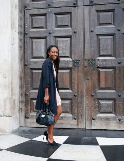 The Hat Logic - Pink Lace with Topshop