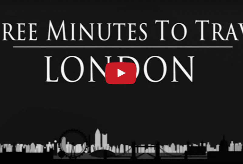 Three Minutes to Travel to London & Brighton