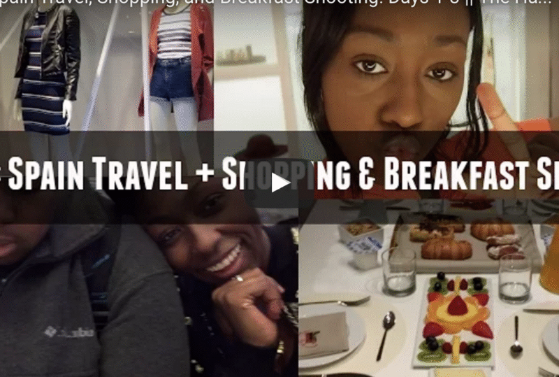 Spain Vlog: Days 1-3 - Spain Travel, Shopping, & Breakfast Shooting!