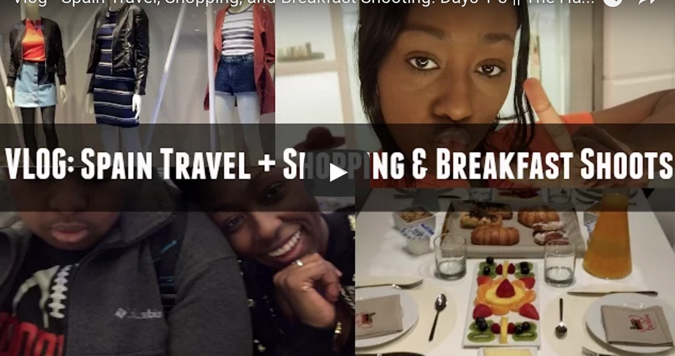 Spain Vlog: Days 1-3 - Spain Travel, Shopping, & Breakfast Shooting!