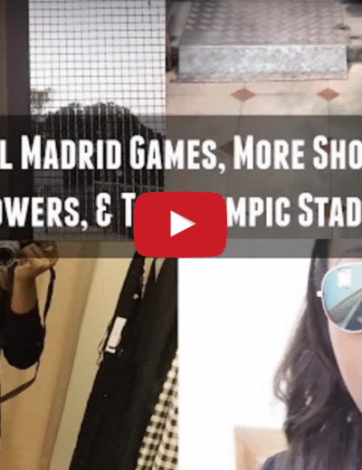 Jordan Taylor C- Spain Vlog: Days 4-7 - Real Madrid Games, More Shopping, & The Olympic Stadium