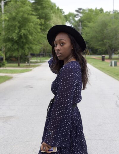 A Million Stars ASOS Star Print Dress - The Hat Logic