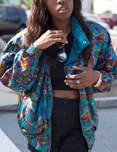 Jordan Taylor C - Clarity After A Social Media Break fashion blogger atlanta vintage bomber