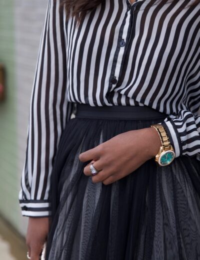 Jordan Taylor C -Pretty in Stripes & Tulle