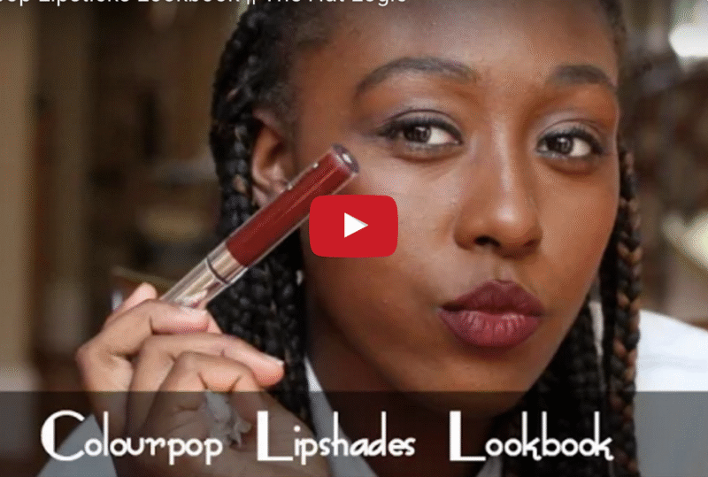 Jordan Taylor C - Colourpop Lipshades Lookbook
