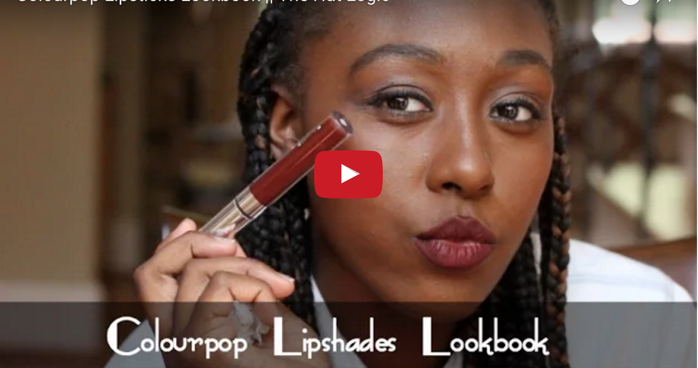 Jordan Taylor C - Colourpop Lipshades Lookbook