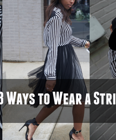Lookbook: Simple Striped Shirt 3 Ways - Jordan Taylor C