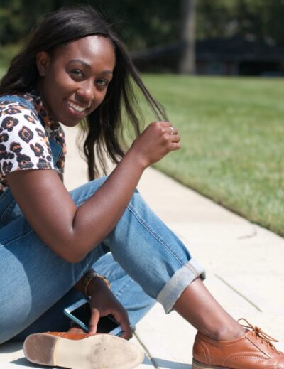 The Hat Logic - Mixing Prints and Overalls w/ Madewell