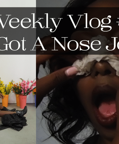 Jordan Taylor C - Weekly Vlog #8 - I Got A Nose Job?!