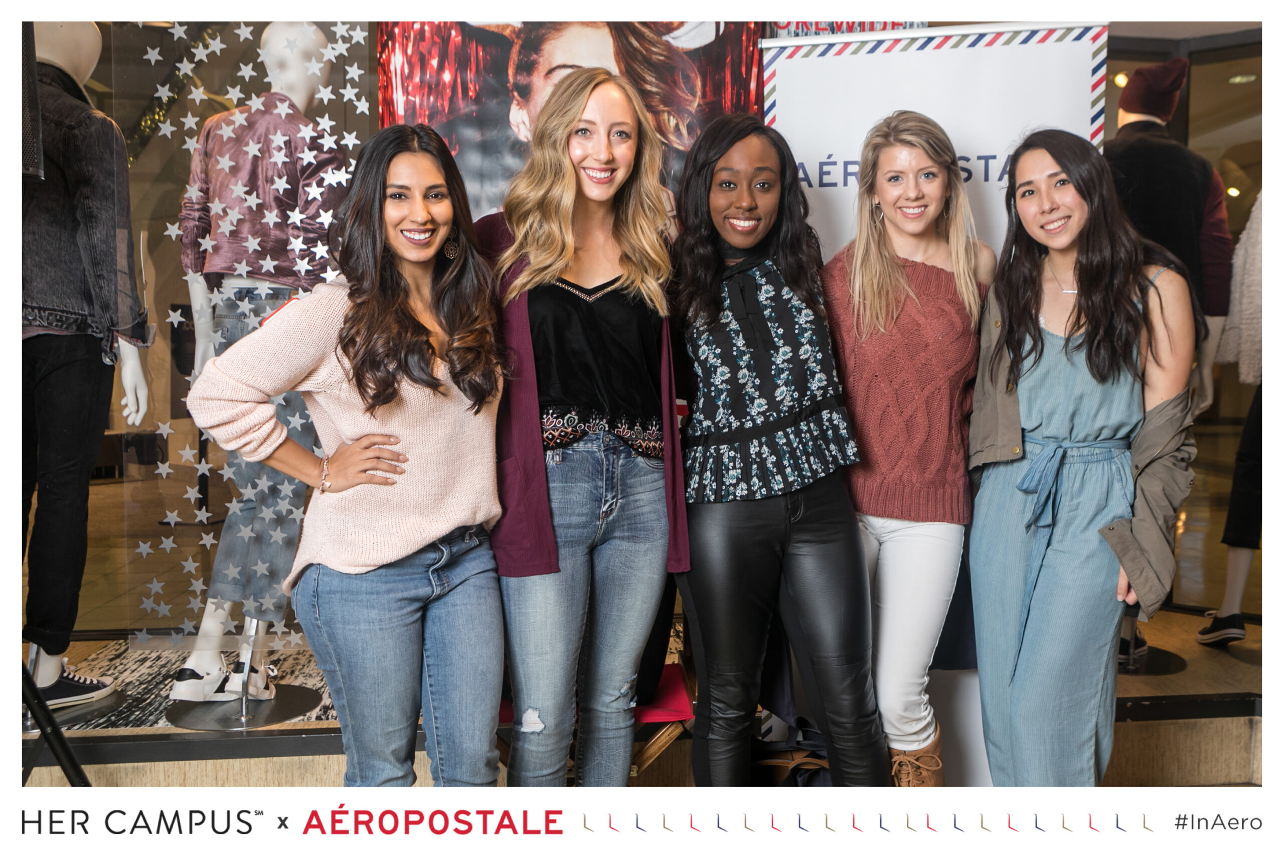 Jordan Taylor C - Prepping for Winter at the Her Campus x Aeropostale Event