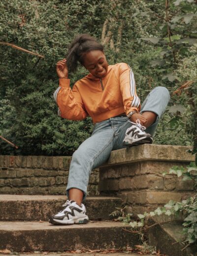 Jordan Taylor C || Let's Try This Again, black bloggers, atlanta blogger, black blogger, black woman, black female blogger, black female style, athleisure, new look jeans, nike trainers, nike sneakers, london park, london blog, london bloggers