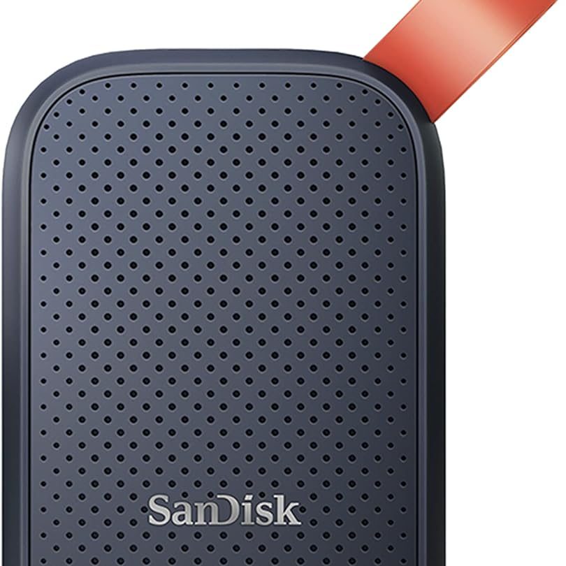 SanDisk 1TB Portable SSD external SSD USB 3.2 Gen 2 up to 520 MB/s read speeds