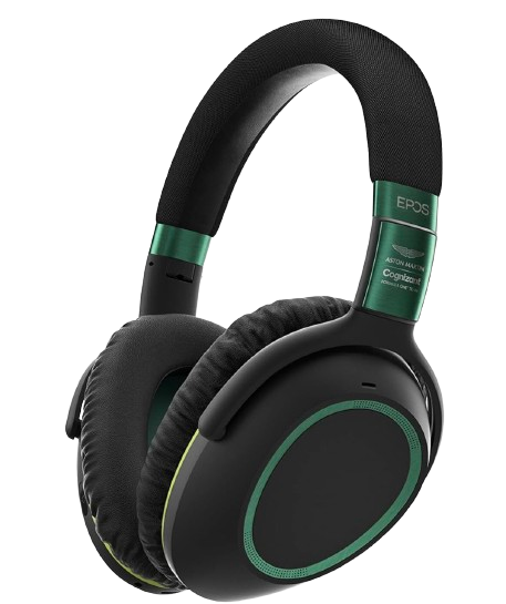 EPOS ADAPT 660 AMC - Headphones with mic - full size - Bluetooth - wireless, wired - NFC - active noise cancelling - 3.5 mm jack, 2.5 mm jack - black